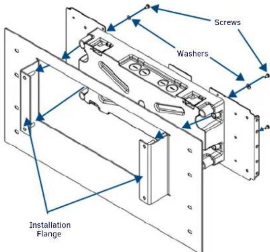 Screws Washers Installation Flange