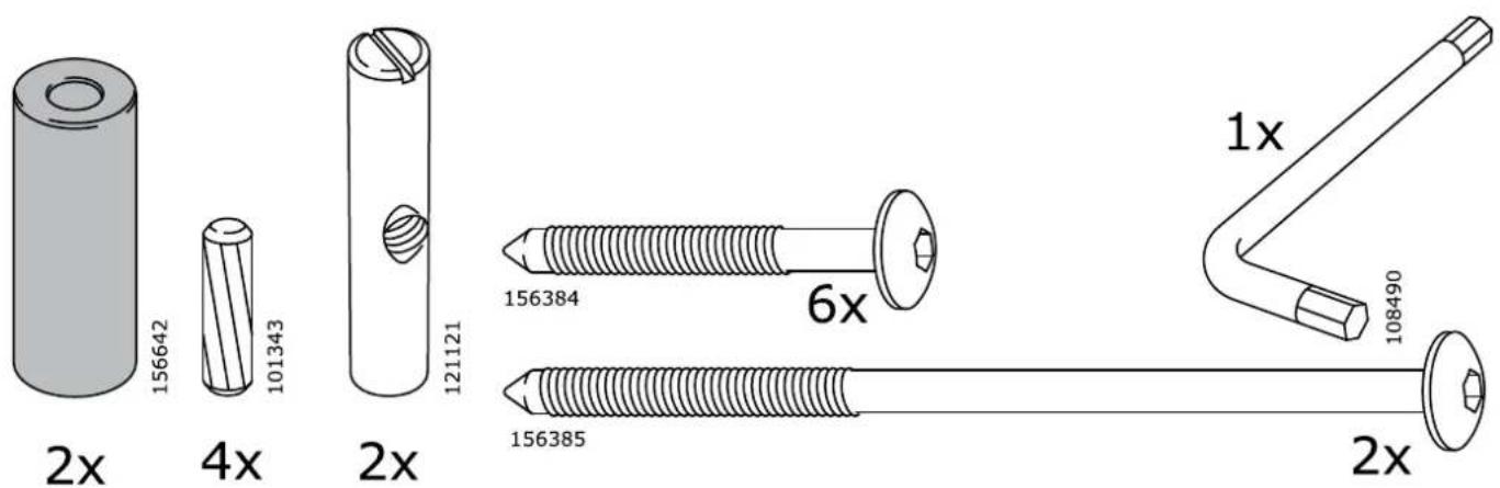 2x 156642 4x 101343 2x 121121 156384 6x 156385 108490 1x 2x