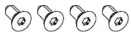 Middle Atlantic ESX-ACC-BKT - HARDWARE/ITEMS SUPPLIED - 2