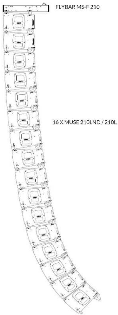 FLYBAR MS-F 210 16 X MUSE 210LND / 210L