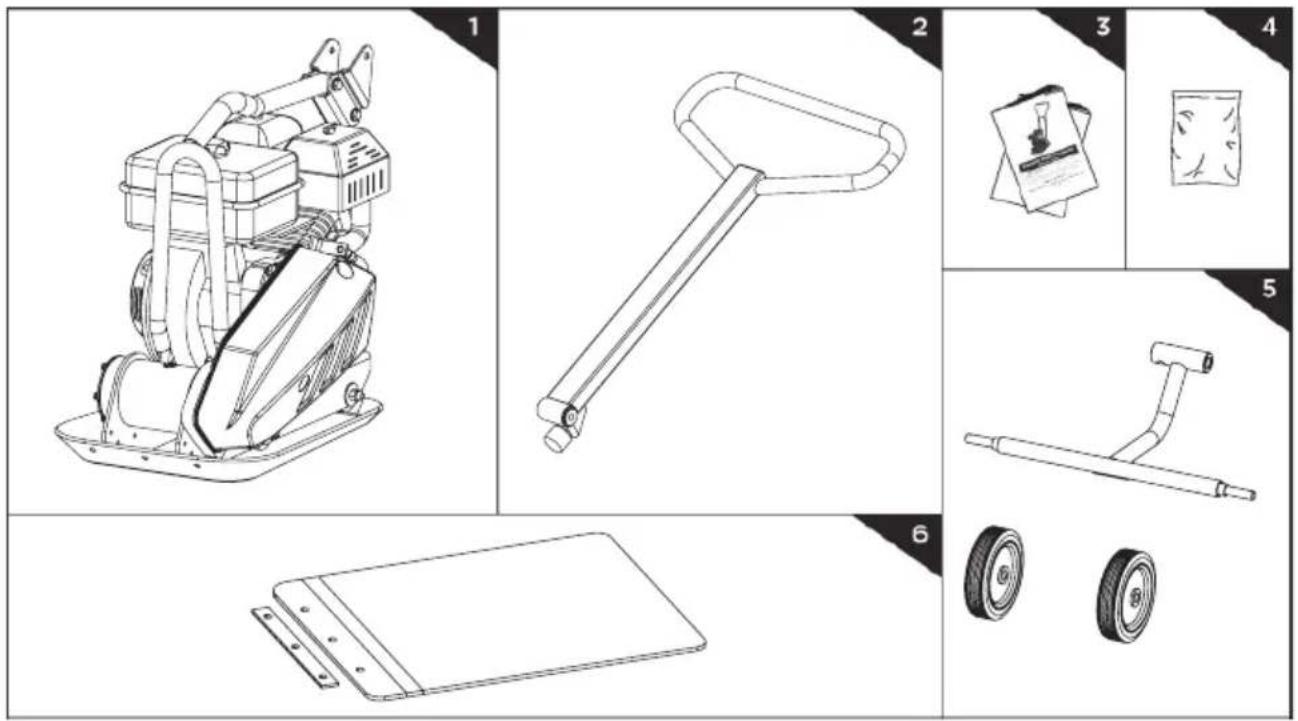 Technical diagram showing exploded and assembled views of a mechanical device with labeled components