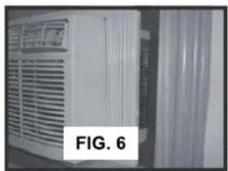 ARCTIC WIND 2AW6000DA - Placing the Unit Inside a Window - 1