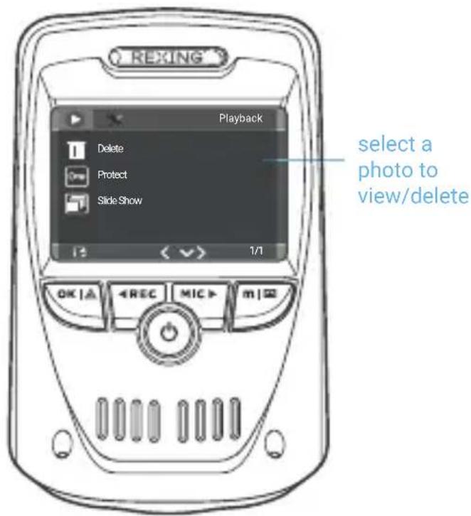 Rexing V1P Max - Taking and Reviewing Videos/Photos - 2