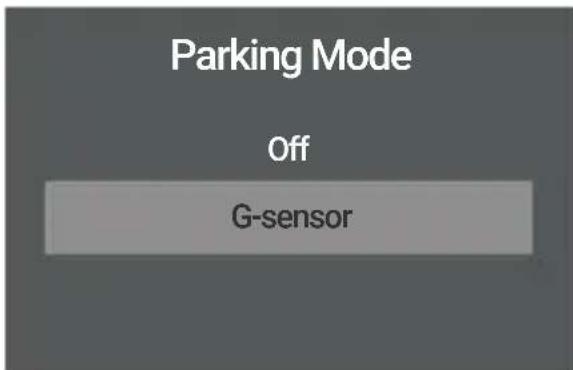 Rexing V1P Max - Option 1: Vibration Detection - 1