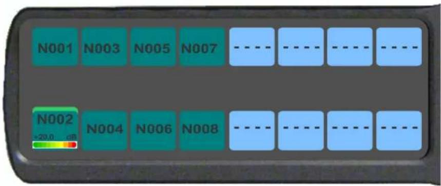 N001 N003 N005 N007 N002 +20.0 dB N004 N006 N008