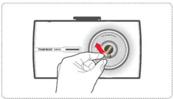 Thinkware FW10 - 1-5-1. Connecting the Device and the Mount - 2