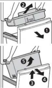 Diagram illustrating a mechanical or electrical process with numbered steps and directional arrows indicating movement.