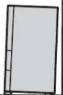 MITSUBISHI MR-CGX450ER - - Please fix the tilt by adjusting the legs. - 3