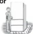 MITSUBISHI MR-CGX450ER - Installing and Transporting - 2