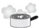 MITSUBISHI MR-CGX450ER - Cool down hot foods before put in the refrigerator - 1