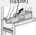 MITSUBISHI MR-CGX450ER - Cleaning the ice-making tray (rinsing) - 2
