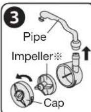 3 Pipe Impeller※ Cap