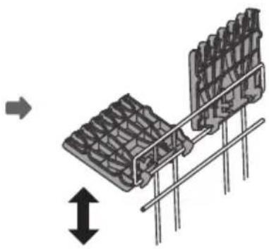 Eurotech ED-DDCSS - Adjustable the cup racks - 3