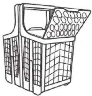 Eurotech ED-DDCSS - Two positions cutlery basket - 2
