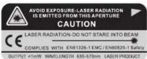 Uni-T UT303E - Warning - 1