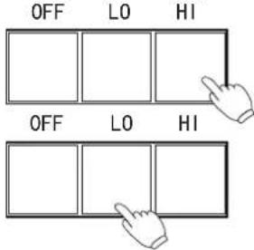OFF LO HI OFF LO HI