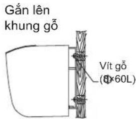 Gắn lên khung gỗ Vít gỗ (Φ×60L)