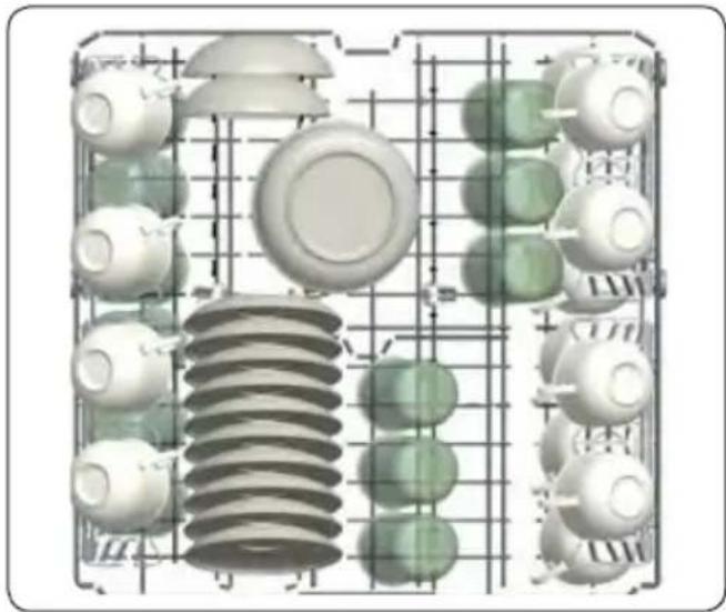 DAEWOO DA248FW0ES-2 - Top basket - 1