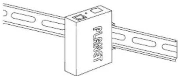 Planet XT-715A - Optional DIN-rail Installation - 3