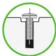 SANUS LLF122 - 1-1 Select TV Screw Diameter - 3