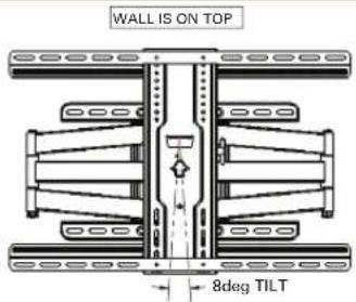 WALL IS ON TOP 8deg TILT