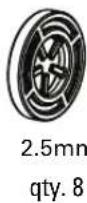 SANUS LLF122 - TV Screws - 11