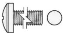 SANUS LLF122 - 1-1 Select TV Screw Diameter - 1