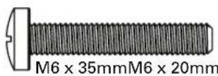 SANUS LLF122 - TV Screws - 3