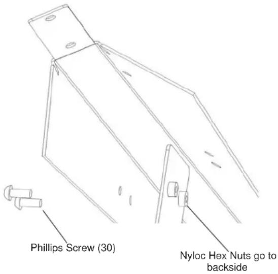 EVO 10-0021-NG - Leg Supports To Leg Frame - 2