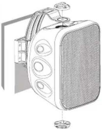 Taga Harmony TOS-315 - TOS using U mounting bracket with horizontal and vertical regulation: - 5
