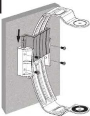 Taga Harmony TOS-315 - TOS using U mounting bracket with horizontal and vertical regulation: - 3