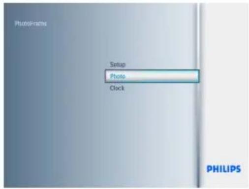 PhotoFrames Setup Photo Clock PHILIPS