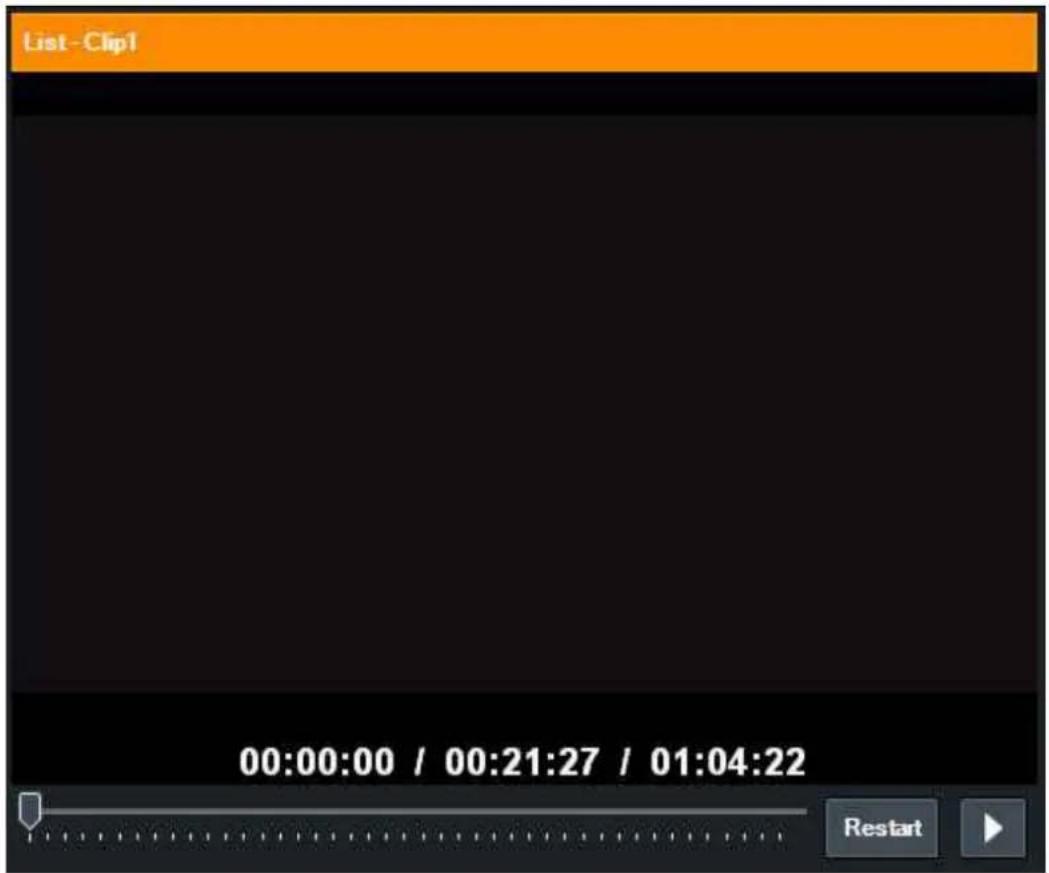 List-Clip1 00:00:00 / 00:21:27 / 01:04:22 Restart
