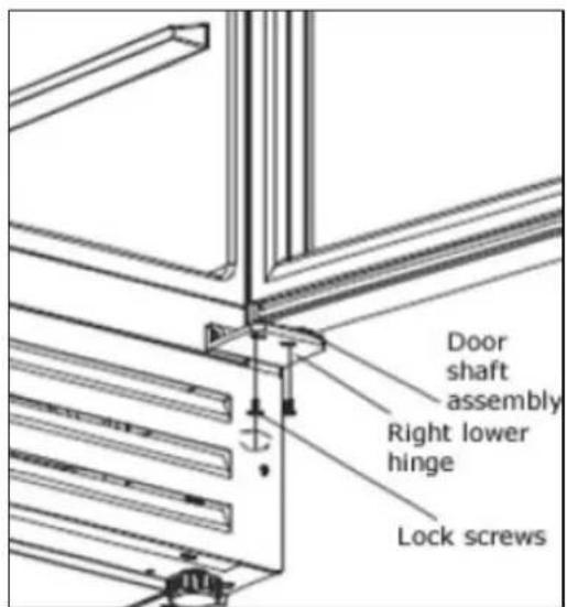 BAUMATIC BWC150SS - Reversing the door of your wine cabinet - 2
