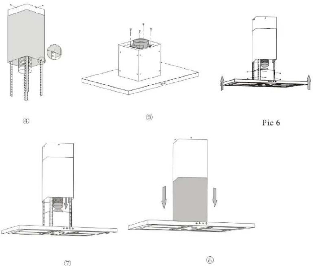 BAUMATIC BRT90SS - Installing your rangehood (BRT90ISS) - 4
