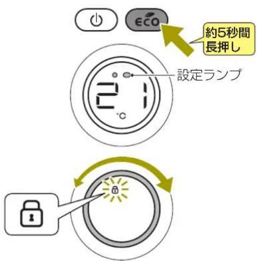 DELONGHI RHJ35M1015 - チャイルドロック - 1
