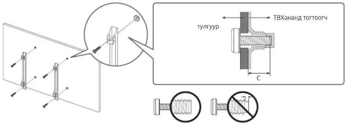 тулгуур ТВХананд тогтоогч C
