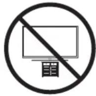 SAMSUNG UE32T4510AU - Меры предосторожности: Надежное крепление телевизора к стене - 1
