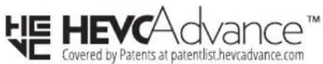 HEVCAvance™ Covered by Patents at patentlist.hevcadvance.com