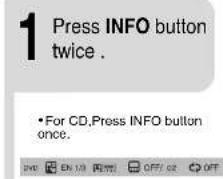 SAMSUNG MAX-KX75 - To Select a Repeat Playback Mode in the Disc Information Screen - 1
