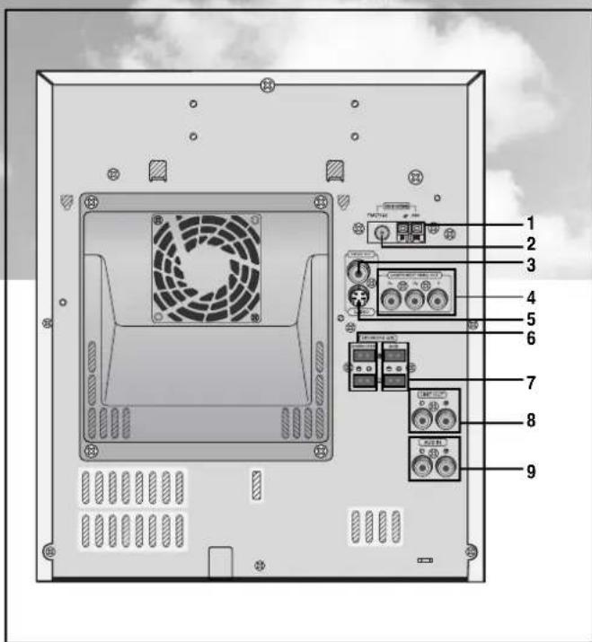 Diagram of an internal computer drive bay with labeled ports and connectors, showing fan, buttons, and ventilation slots.