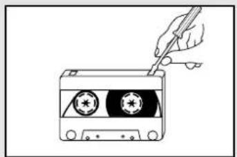 SAMSUNG MAX-KT75 - Precautions When Using Audio Cassettes - 2