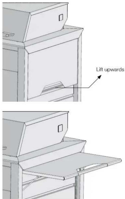 Lift upwards