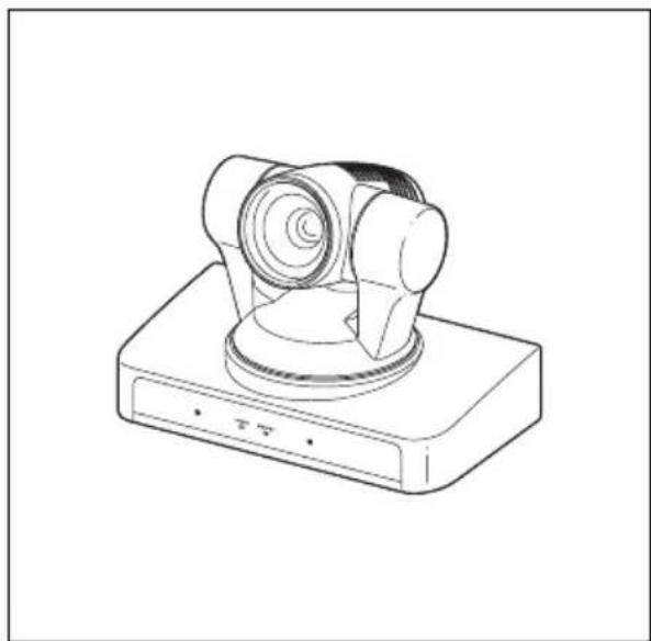 Technical line drawing of a mechanical device with a cylindrical component mounted on a base (no text or symbols)