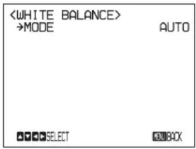 →MODE AUTO SELECT BACK
