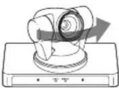 SONY EVI-HD3V - To face the camera toward the opposite direction: - 1