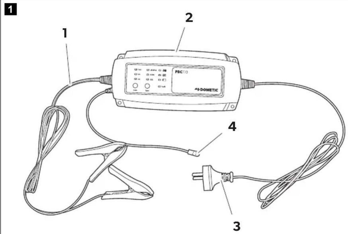 DOMETIC PBC110 - Parts and connections - 1