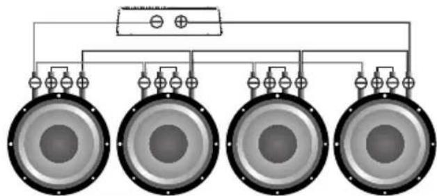 Deaf Bonce Apocalypse ASA-1000.2 - Subwoofers in series, coils in parallel - 9