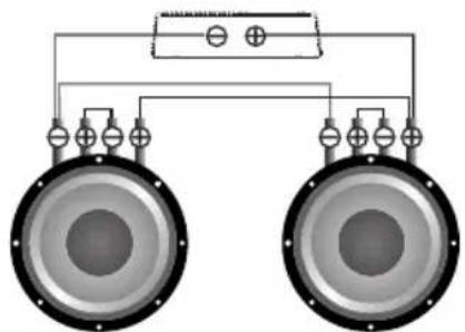 Deaf Bonce Apocalypse ASA-1000.2 - Subwoofers in series, coils in parallel - 7