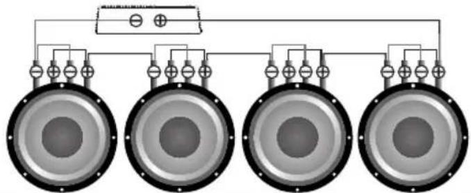 Deaf Bonce Apocalypse ASA-1000.2 - Subwoofers in series, coils in parallel - 3